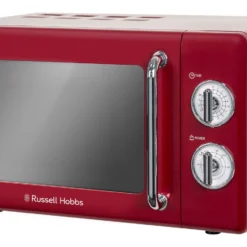 Retro 17 Litre Classic Red Manual Microwave -russell hobbs Sales front face 1554298836 1