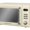 Retro 17 Litre Vintage Cream Digital Microwave -russell hobbs Sales front face 1579687223 1