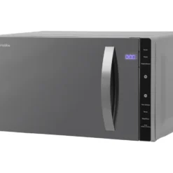 23 Litre Silver Flatbed Digital Microwave