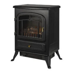 Russell Hobbs 1.85KW Black Electric Stove Fire
