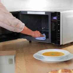23 Litre Silver Flatbed Digital Microwave -russell hobbs Sales lifestyle2 1554217813 1