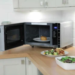 23 Litre Silver Flatbed Digital Microwave -russell hobbs Sales lifestyle3 1554217815 1 scaled