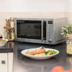 20 Litre Stainless Steel Digital Microwave With Grill -russell hobbs Sales lifestyle3 1554300924 1