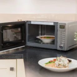 20 Litre Stainless Steel Digital Microwave With Grill -russell hobbs Sales lifestyle4 1554300929 1