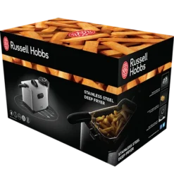 3 Litre Professional Deep Fryer Stainless Steel Black -russell hobbs Sales rh 3Dpack image 19771