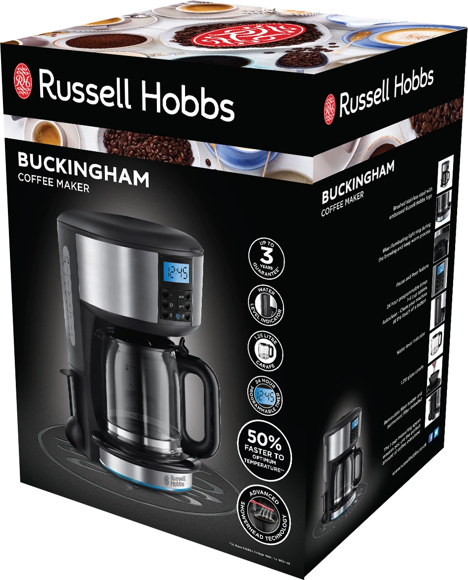 Buckingham Coffee Maker Brushed Stainless Steel 10 Buckingham Coffee Maker Brushed Stainless Steel - Image 8