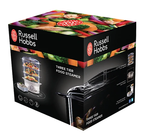 3 Tier Food Steamer White 8 3 Tier Food Steamer White - Image 6