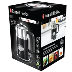 Russell Hobbs Retro Black Kettle -russell hobbs Sales rh 3Dpack image 21671