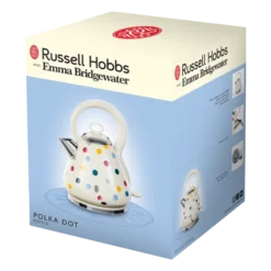 Russell Hobbs Emma Bridgewater Polka Dot Kettle Emma Bridgewaiter Polkadot -russell hobbs Sales rh 3Dpack image 21889