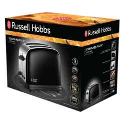 Russell Hobbs Stainless Steel 2 Slice Toaster - Black 15 Russell Hobbs Stainless Steel 2 Slice Toaster - Black -russell hobbs Sales rh 3Dpack image 23331