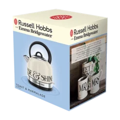 Russell Hobbs Emma Bridgewater Toast and Marmalade Kettle Emma Bridgewaiter Polkadot -russell hobbs Sales rh 3Dpack image 23907