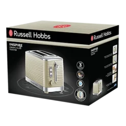 Russell Hobbs Inspire 2 Slice Cream Toaster -russell hobbs Sales rh 3Dpack image 24374