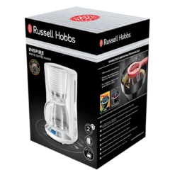Inspire White Coffee Maker -russell hobbs Sales rh 3Dpack image 24390