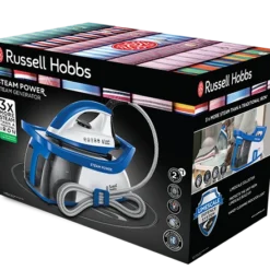 Steam Power Blue Steam Generator Iron White -russell hobbs Sales rh 3Dpack image 24430
