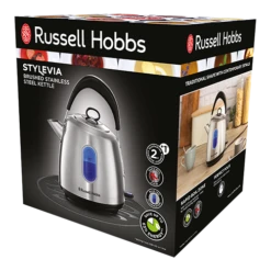 Russell Hobbs Stylevia Kettle - Brushed -russell hobbs Sales rh 3Dpack image 28130
