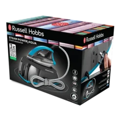 SteamPower Aqua Steam Generator Blue And Black -russell hobbs Sales rh 3dpack image 24510