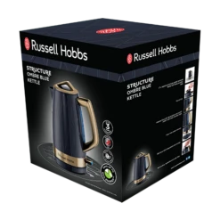 Russell Hobbs Structure Kettle - Brass Ombre Blue -russell hobbs Sales rh 3dpack image 26110
