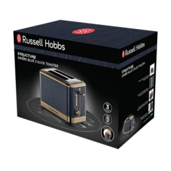 Russell Hobbs Structure Brass Ombre Blue Toaster - 2 Slice -russell hobbs Sales rh 3dpack image 26120