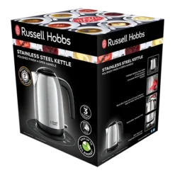 Russell Hobbs Adventure Kettle Polished Stainless Steel -russell hobbs Sales rh 3dpack image model no 23911