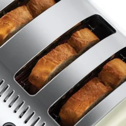 Russell Hobbs Legacy 4 Slice Toaster - Cream -russell hobbs Sales rh inset image21302 3