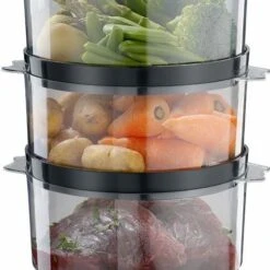 3 Tier Food Steamer 10 3 Tier Food Steamer -russell hobbs Sales rh inset image 14453 1