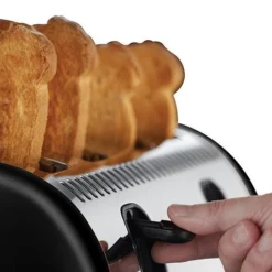 Russell Hobbs Legacy 4 Slice Toaster - Black -russell hobbs Sales rh inset image 21303 1