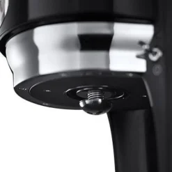 Retro Black Glass Coffee Maker -russell hobbs Sales rh inset image 21701 3