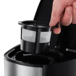 Brew & Go Coffee Machine Brushed Stainless Steel -russell hobbs Sales rh inset image 22630 3