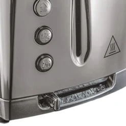 Russell Hobbs Luna 2 Slice Toaster Grey -russell hobbs Sales rh inset image 23221 1