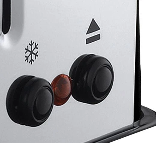 Russell Hobbs Stainless Steel 2 Slice Toaster - Black 6 Russell Hobbs Stainless Steel 2 Slice Toaster - Black - Image 4