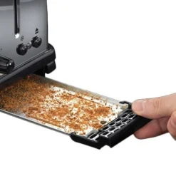 Russell Hobbs Stainless Steel 2 Slice Toaster - Black 13 Russell Hobbs Stainless Steel 2 Slice Toaster - Black -russell hobbs Sales rh inset image 23331 2