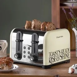 Russell Hobbs Emma Bridgewater Toast and Marmalade 4 Slice Toaster Emma Bridgewaiter Polkadot -russell hobbs Sales rh inset image 23548 2