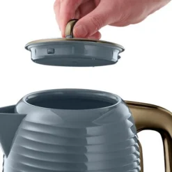 Russell Hobbs Inspire Brass Grey Kettle -russell hobbs Sales rh inset image 24367 3