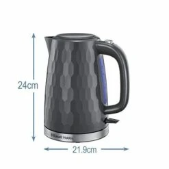Russell Hobbs Honeycomb Grey Kettle -russell hobbs Sales rh inset image 26053 6