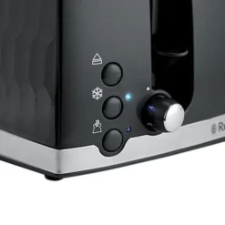 Russell Hobbs Honeycomb 4 Slice Black Toaster -russell hobbs Sales rh inset image 26071 1