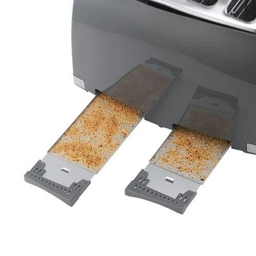 Russell Hobbs Honeycomb 4 Slice Grey Toaster 7 Russell Hobbs Honeycomb 4 Slice Grey Toaster - Image 5