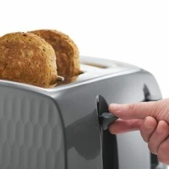 Russell Hobbs Honeycomb 4 Slice Grey Toaster 15 Russell Hobbs Honeycomb 4 Slice Grey Toaster -russell hobbs Sales rh inset image 26073 4