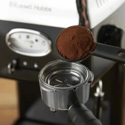 Retro Espresso Coffee Machine Black -russell hobbs Sales rh inset image 28251 2