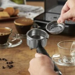 Retro Espresso Coffee Machine Black -russell hobbs Sales rh inset image 28251 6