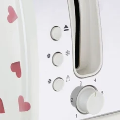 Russell Hobbs Emma Bridgewater Pink Hearts 2 Slice Toaster -russell hobbs Sales rh inset image 28340 2