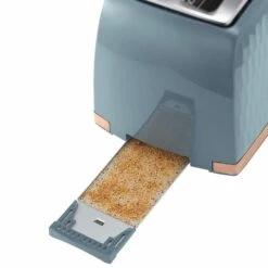 Russell Hobbs Honeycomb 2 Slice Grey with Rose Gold Toaster -russell hobbs Sales rh inset image n26065 9692 inset 4