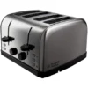 Russell Hobbs 4 Slice Toaster Steel Brushed Stainless Steel