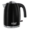 Russell Hobbs Colours Plus Black Kettle -russell hobbs Sales rh main image 20413