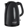 Russell Hobbs Textures Plastic Kettle - Black -russell hobbs Sales rh main image 21271 2