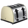 Russell Hobbs Legacy 4 Slice Toaster - Cream -russell hobbs Sales rh main image 21302 1
