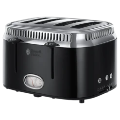 Retro Black Glass Coffee Maker -russell hobbs Sales rh main image 21691