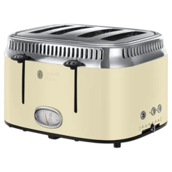 Retro Cream Food Processor -russell hobbs Sales rh main image 21692 2