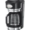 Retro Black Glass Coffee Maker -russell hobbs Sales rh main image 21701