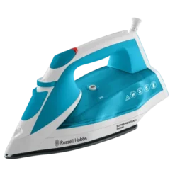 Supremesteam White and Blue Traditional Iron -russell hobbs Sales rh main image 23040 1