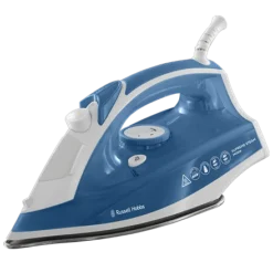 Supremesteam White and Blue Traditional Iron -russell hobbs Sales rh main image 23061